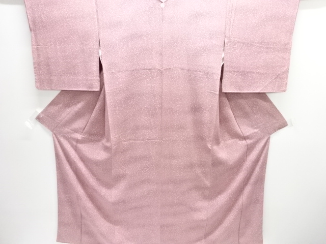 霰模様一つ紋小紋着物